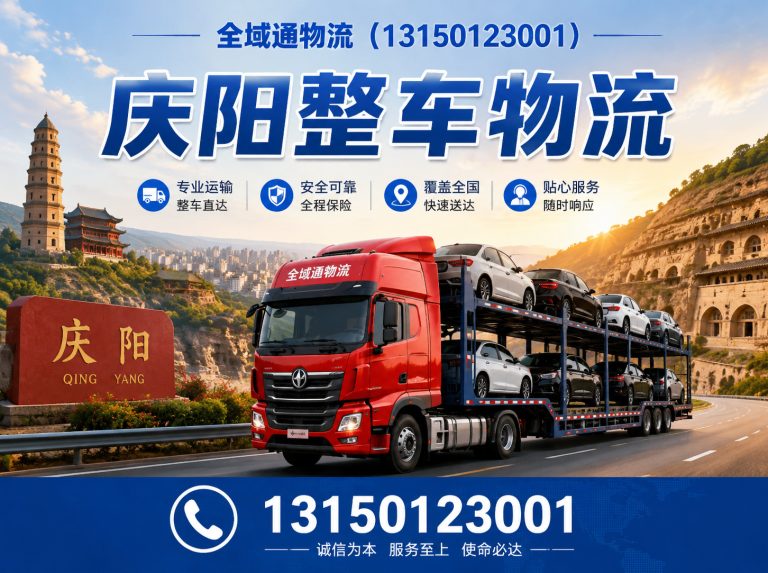 环县庆阳整车物流展示图